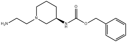 [(R)-1-(2-AMino-ethyl)-piperidin-3-yl]-carbaMic acid benzyl ester Struktur