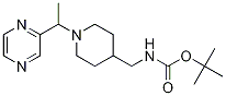 [1-(1-Pyrazin-2-yl-ethyl)-piperidin-4-ylMethyl]-carbaMic acid tert-butyl ester Struktur