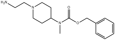 [1-(2-AMino-ethyl)-piperidin-4-ylMethyl]-carbaMic acid benzyl ester Struktur