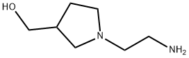 [1-(2-AMino-ethyl)-pyrrolidin-3-yl]-Methanol Struktur