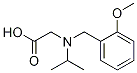 [Isopropyl-(2-Methoxy-benzyl)-aMino]-acetic acid Struktur