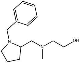 2-[(1-Benzyl-pyrrolidin-2-ylMethyl)-Methyl-aMino]-ethanol Struktur