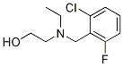 2-[(2-Chloro-6-fluoro-benzyl)-ethyl-aMino]-ethanol Struktur