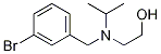 2-[(3-BroMo-benzyl)-isopropyl-aMino]-ethanol Struktur