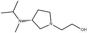 2-[(R)-3-(Isopropyl-Methyl-aMino)-pyrrolidin-1-yl]-ethanol Struktur