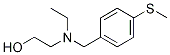 2-[Ethyl-(4-Methylsulfanyl-benzyl)-aMino]-ethanol Struktur