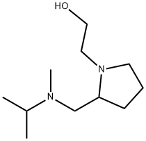 2-{2-[(Isopropyl-Methyl-aMino)-Methyl]-pyrrolidin-1-yl}-ethanol Struktur