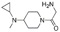 2-AMino-1-[4-(cyclopropyl-Methyl-aMino)-piperidin-1-yl]-ethanone Struktur