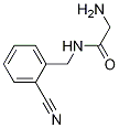 2-AMino-N-(2-cyano-benzyl)-acetaMide Struktur