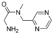 2-AMino-N-Methyl-N-pyrazin-2-ylMethyl-acetaMide Struktur