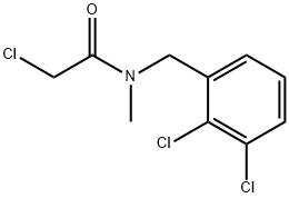 2-Chloro-N-(2,3-dichloro-benzyl)-N-Methyl-acetaMide Struktur