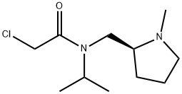 2-Chloro-N-isopropyl-N-((S)-1-Methyl-pyrrolidin-2-ylMethyl)-acetaMide Struktur