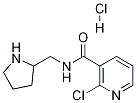 2-Chloro-N-pyrrolidin-2-ylMethyl-nicotinaMide hydrochloride Struktur