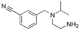 3-{[(2-AMino-ethyl)-isopropyl-aMino]-Methyl}-benzonitrile Struktur