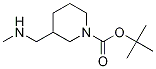 3-MethylaMinoMethyl-piperidine-1-carboxylic acid tert-butyl ester Struktur