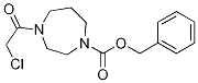 4-(2-Chloro-acetyl)-[1,4]diazepane-1-carboxylic acid benzyl ester Struktur