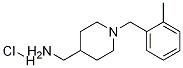 C-[1-(2-Methyl-benzyl)-piperidin-4-yl]-MethylaMine hydrochloride Struktur