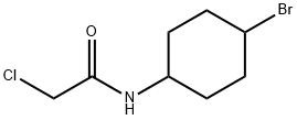 N-(4-BroMo-cyclohexyl)-2-chloro-acetaMide Struktur