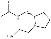 N-[(S)-1-(2-AMino-ethyl)-pyrrolidin-2-ylMethyl]-acetaMide Struktur