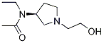 N-Ethyl-N-[(S)-1-(2-hydroxy-ethyl)-pyrrolidin-3-yl]-acetaMide Struktur