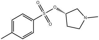 Toluene-4-sulfonic acid (S)-1-Methyl-pyrrolidin-3-yl ester Struktur