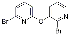 2-bromo-6-(2-bromopyridin-3-yloxy)pyridine Struktur