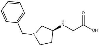 ((S)-1-Benzyl-pyrrolidin-3-ylaMino)-acetic acid Struktur