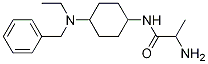 (1R,4R)-(S)-2-AMino-N-[4-(benzyl-ethyl-aMino)-cyclohexyl]-propionaMide Struktur