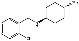 (1R,4R)-N-(2-Chloro-benzyl)-cyclohexane-1,4-diaMine Struktur