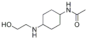 (1R,4R)-N-[4-(2-Hydroxy-ethylaMino)-cyclohexyl]-acetaMide Struktur