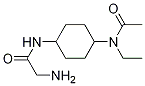 (1R,4R)-N-[4-(Acetyl-ethyl-aMino)-cyclohexyl]-2-aMino-acetaMide Struktur