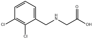 (2,3-Dichloro-benzylaMino)-acetic acid Struktur