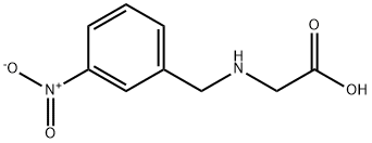 (3-Nitro-benzylaMino)-acetic acid Struktur