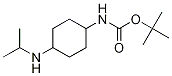 (4-IsopropylaMino-cyclohexyl)-carbaMic acid tert-butyl ester Struktur