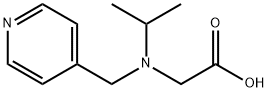 (Isopropyl-pyridin-4-ylMethyl-aMino)-acetic acid Struktur