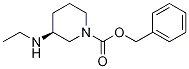 (S)-3-EthylaMino-piperidine-1-carboxylic acid benzyl ester Struktur