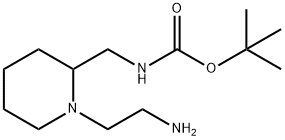 [1-(2-AMino-ethyl)-piperidin-2-ylMethyl]-carbaMic acid tert-butyl ester Struktur