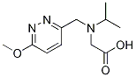 [Isopropyl-(6-Methoxy-pyridazin-3-ylMethyl)-aMino]-acetic acid Struktur