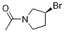 1-((S)-3-BroMo-pyrrolidin-1-yl)-ethanone Struktur