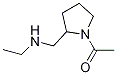 1-(2-EthylaMinoMethyl-pyrrolidin-1-yl)-ethanone Struktur