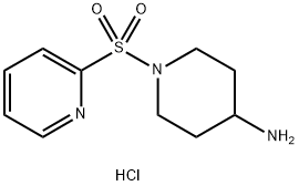 1-(Pyridine-2-sulfonyl)-piperidin-4-ylaMine hydrochloride Struktur