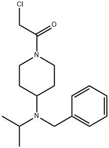 1-[4-(Benzyl-isopropyl-aMino)-piperidin-1-yl]-2-chloro-ethanone Struktur