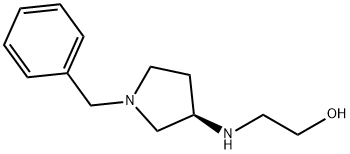 2-((R)-1-Benzyl-pyrrolidin-3-ylaMino)-ethanol Struktur