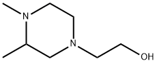 2-(3,4-DiMethyl-piperazin-1-yl)-ethanol Struktur