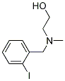 2-[(2-Iodo-benzyl)-Methyl-aMino]-ethanol Struktur