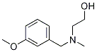 2-[(3-Methoxy-benzyl)-Methyl-aMino]-ethanol Struktur