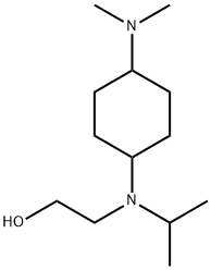 2-[(4-DiMethylaMino-cyclohexyl)-isopropyl-aMino]-ethanol Struktur