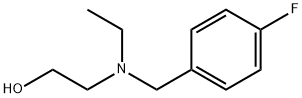 2-[Ethyl-(4-fluoro-benzyl)-aMino]-ethanol Struktur