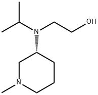 2-[Isopropyl-((R)-1-Methyl-piperidin-3-yl)-aMino]-ethanol Struktur