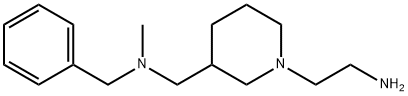 2-{3-[(Benzyl-Methyl-aMino)-Methyl]-piperidin-1-yl}-ethylaMine Struktur